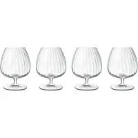 Luigi Bormioli - Optica Cognac glass 46,5 cl, 4 pcs.
