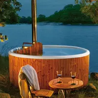 Skargards Hot Tubs Skargards Panel 220 Perlweiß (Für 6–8 Personen)