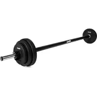 VirtuFit Aerobic Pump Set Pro Rubber 20 kg Schwarz