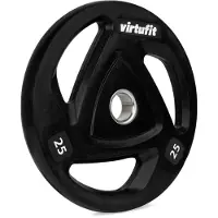 VirtuFit Olympische Krafttrainingsscheibe aus Gummi
