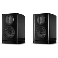 Wharfedale AURA 1 - Kompaktlautsprecher, schwarz-hochglanz