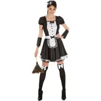 Dressforfun Frauenkostüm sexy Dienstmädchen