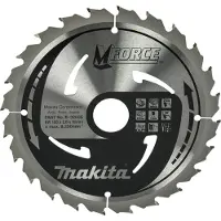 Makita M-FORCE Kreissägeblatt 185 x 30 x 2,0 mm 24 Zähne ( B-32035 ) für Holz