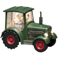Konstsmide Weihnachtslaterne LED Traktor (groen)