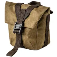 Wotancraft Pilot Travel Kameratasche 2 Liter - khakibraun