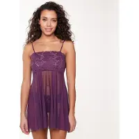 Lingadore Babydoll Majesty purple | Grösse: XXL | Farbe: Violett