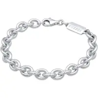 KUZZOI Armband Herren Rundanker Massiv 925 Silber Kuzzoi Silber