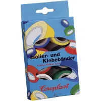 Coroplast 28839 28839 PVC-tape-sæt Blå , Gul, Rød, Sort, Hvid, Grøn (L x B) 3 m x 19 mm 6 stk