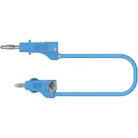 Electro PJP 2117-CD1-100Bl Messleitung (Bananenstecker - Bananenstecker) 1.00 m