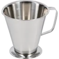 Linden Målekande 2 ltr Ø17x20 cm Konisk med Graduering Rustfri stål,1 stk