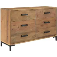 vidaXL Sideboard Braun 110x35x70 cm Massivholz Kiefer