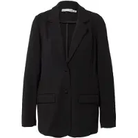 Fransa Blusenblazer "Damen Blazer FRLANO", Damen, Gr. XS, schwarz, Obermaterial: 66% Viskose CV. 30% Polyamid PA. 4% Elasthan EL., Blazer Blusenblazer