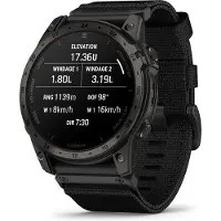 Garmin tactix 7 3 56 cm (1.4 ) MIP 51 mm Digitaluhr 280 x 280 px Touchscreen Wi-Fi GPS Schwarz