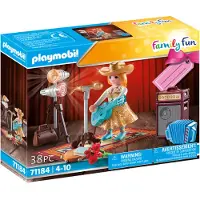 Playmobil Family Fun - Country-Sänger - 71184 - 38 Teile - - One Size - Spielzeugfiguren