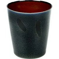 Serax Trinkbecher Terres De Rêves Tableware by Anita Le Grelle Dark Blue Rust M 340 ml