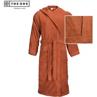 The One Towelling Bathrobe Hooded