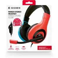 Bigben Interactive Stereo Gaming-Headset V1 [red/blue] Switch