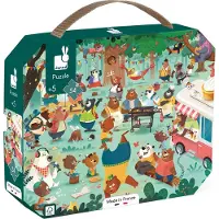 Janod Puzzle Die Bärenfamilie 54 Stücke Mehrfarbig 5-7 Years Kinder Mehrfarbig 5-7 Years