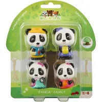 Sophie La Girafe - Panda Family - Set of 4 (KF700304F )