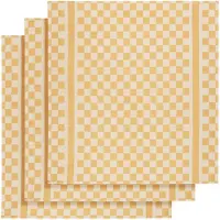 De Witte Lietaer Geschirrtuch Groom Ochre (3er Set)