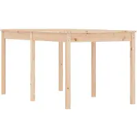 vidaXL Gartentisch 159,5x82,5x76 cm Massivholz Kiefer
