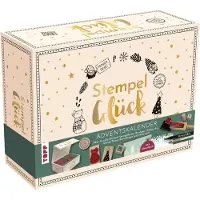 Sonstige Verlage Adventskalender Stempel-Glück. Mehr als 24 Stempel, Anleitungsbuch und Zubehör