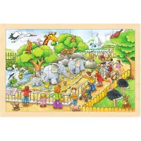 Goki - Puzzle, visit at the zoo - (57808)