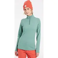 Protest Skipullover FABRIZ 1/4 Zip Top Damen Crocodile Green-XS