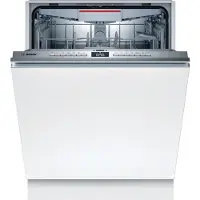 Bosch Serie 4 SMV4HVX45E, Voll integriert, Standardgröße (60 cm), Edelstahl, Tasten, 1,75 m, 1,65 m