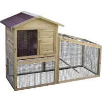 Kerbl Nagerstall Freetime 140x65x100 cm Holz Lasiert