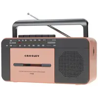 Crosley CT102 Kassettenspieler Rose Gold/Grau