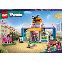 LEGO 41743 Friends Friseursalon Set mit Paisley und Olly Mini-Puppen den 2023 Figuren, austauschbare Teile, Spielzeug-Friseurset für Kinder ab 6 Jahren