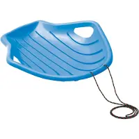 Prosperplast Schnell Snow Glider Schlitten Shell Big M Rutscher Schneerutscher blau
