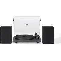 Crosley C62 Regalsystem mit Bluetooth Out schwarz