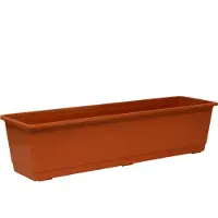 Geli Blumenkasten Standard Kunststoff 60x17x14 cm terracotta