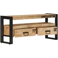 vidaXL TV-Schrank 100x30x45 cm Mango Massivholz