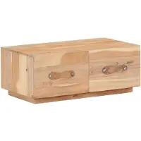 vidaXL Couchtisch 90 x 50 x 35 cm Recyceltes Massivholz