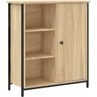 vidaXL Sideboard Sonoma-Eiche 70x30x80 cm Holzwerkstoff