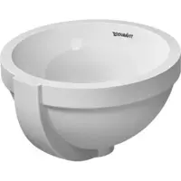 Duravit Einbauwaschtisch Architec d 27,5cm, we, EB v unt, o. HL, HLB, m ÜL