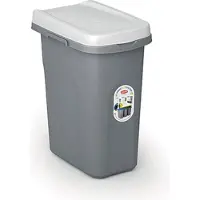 Stefanplast Abfalleimer Home Eco System 15 l, weiß