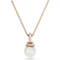 Swarovski Charms - Originally pendant, Rose gold-tone plated - Gr. unisize - in Weiß - für Damen