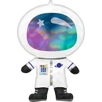 Amscan FB Holographic Astronaut