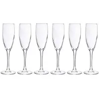 Cosy & Trendy Champagnerglaser - 6x Stuck - Glas - 190 ml