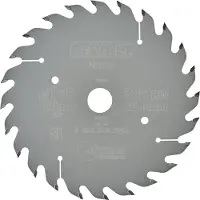 DeWalt x 20mm 24 Z Handkreissägeblatt Universeller Einsatz und Querschnitte