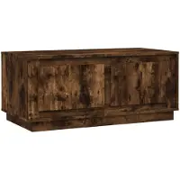 vidaXL Couchtisch Räuchereiche 102x50x44 cm Holzwerkstoff