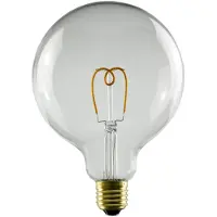 Segula LED Soft Globe 125 klar E27 3,2W 2200K dimmbar