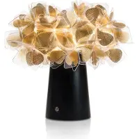 Slamp Clizia LED-Tischleuchte mit Akku-Mama Non Mama Gold/Schwarz-mit LED (2700K)
