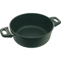 Gastrolux Induo Sauce POT 17726 Kochtopf, Gusseisen/Gussaluminium, 26 cm Durchmesser, Induktionsherd-geeignet, Antihaftbeschichtung