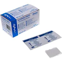 Romed Alkoholtupfer 2-lagig 100 Stück 65 x 30mm St Tupfer