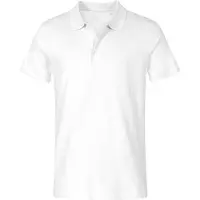 Promodoro Jersey Poloshirt Plus Size Herren, Weiß, XXXL